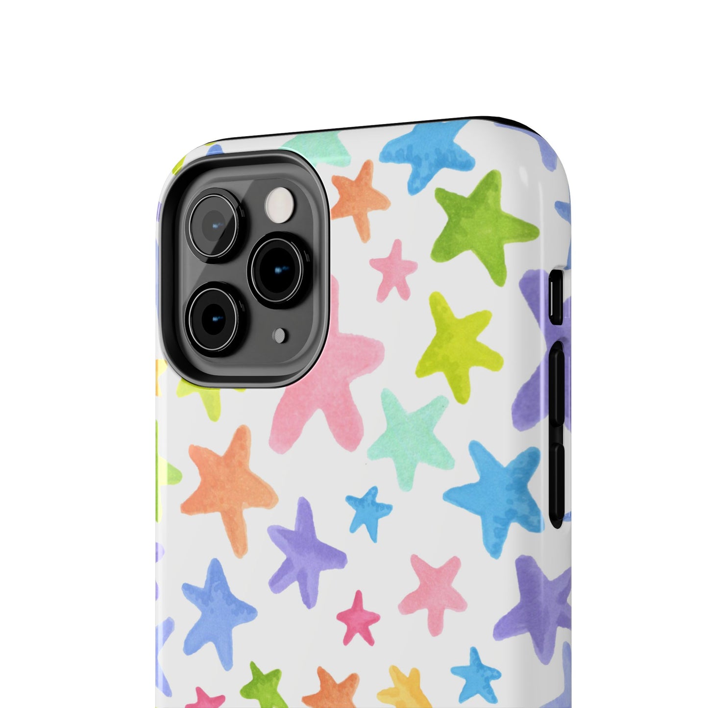 Happy Stars White Phone Case