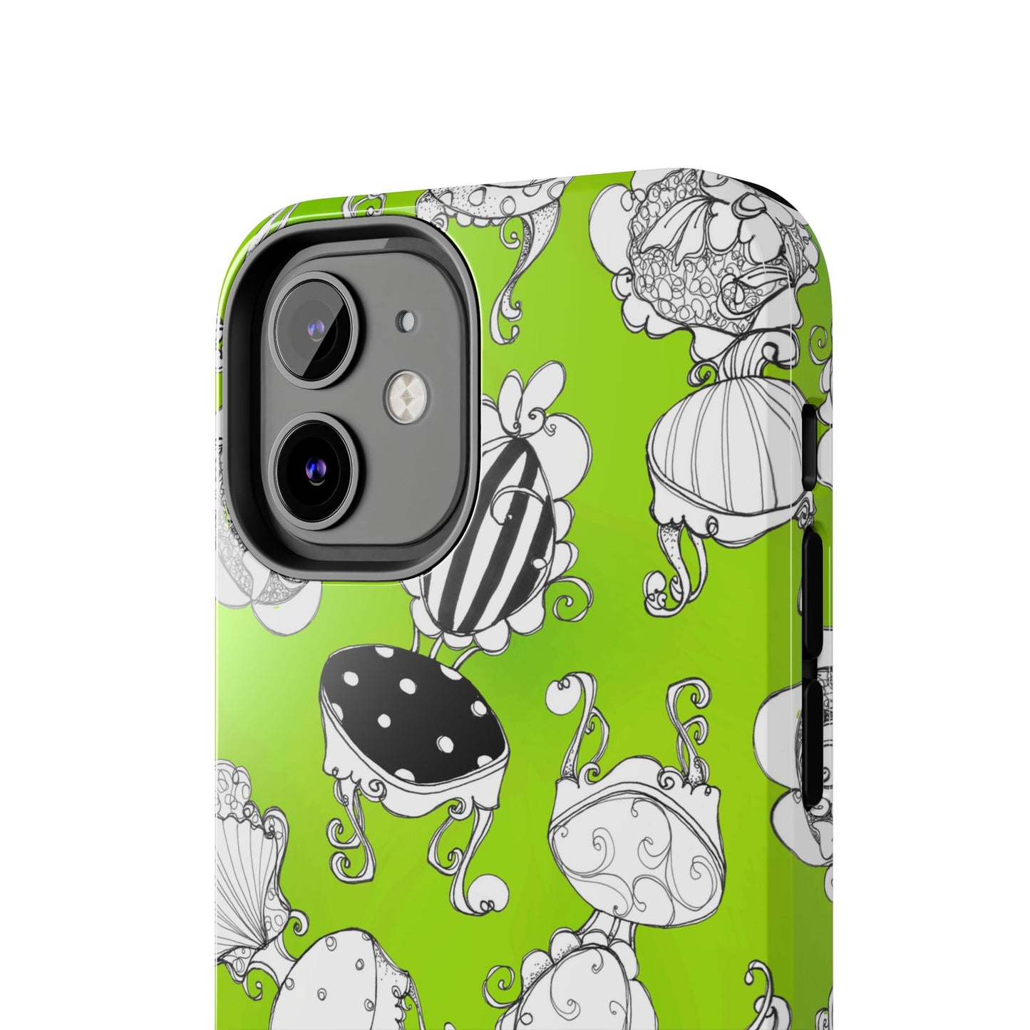 Bistro Chairs Lime Phone Case