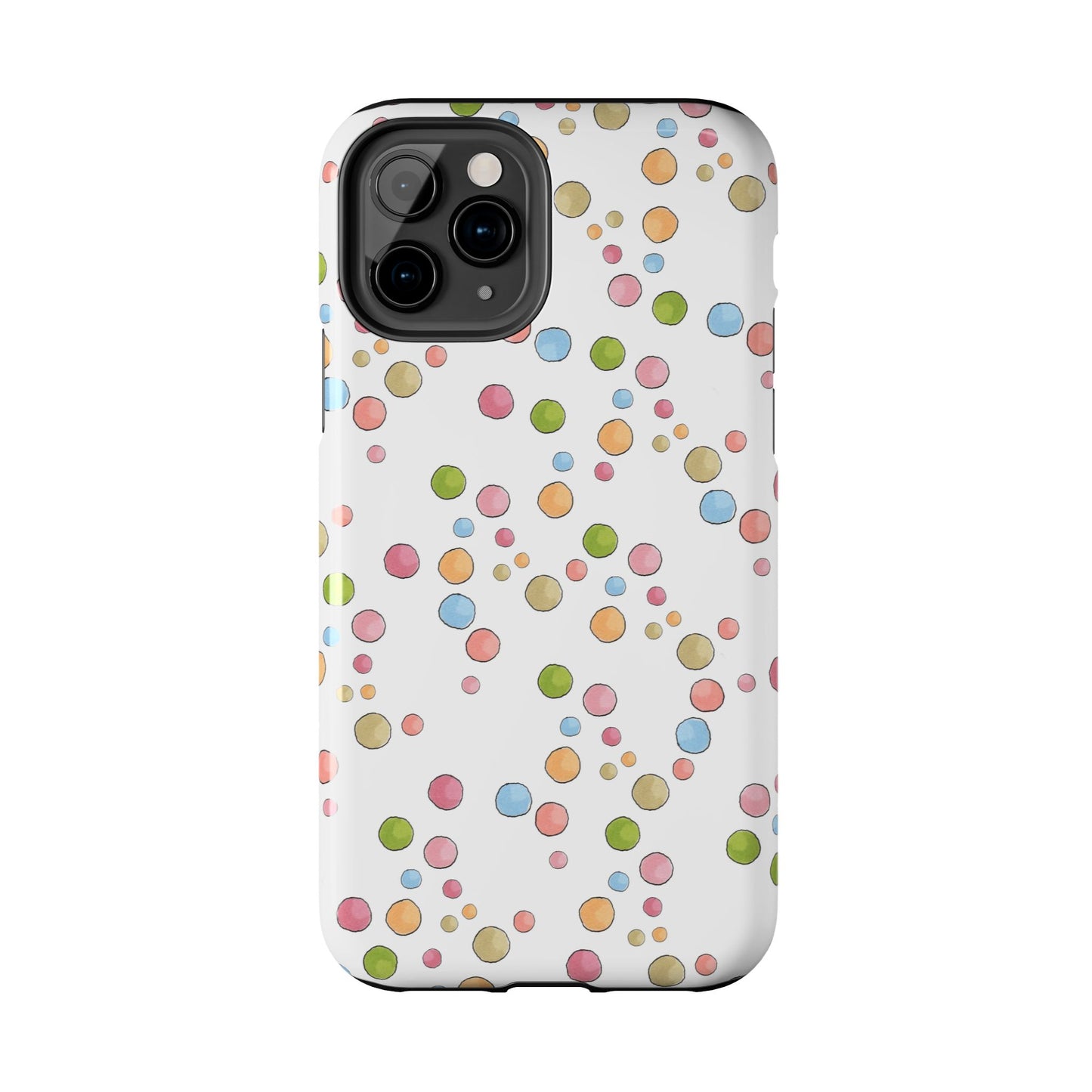 Clown Dots White Phone Case