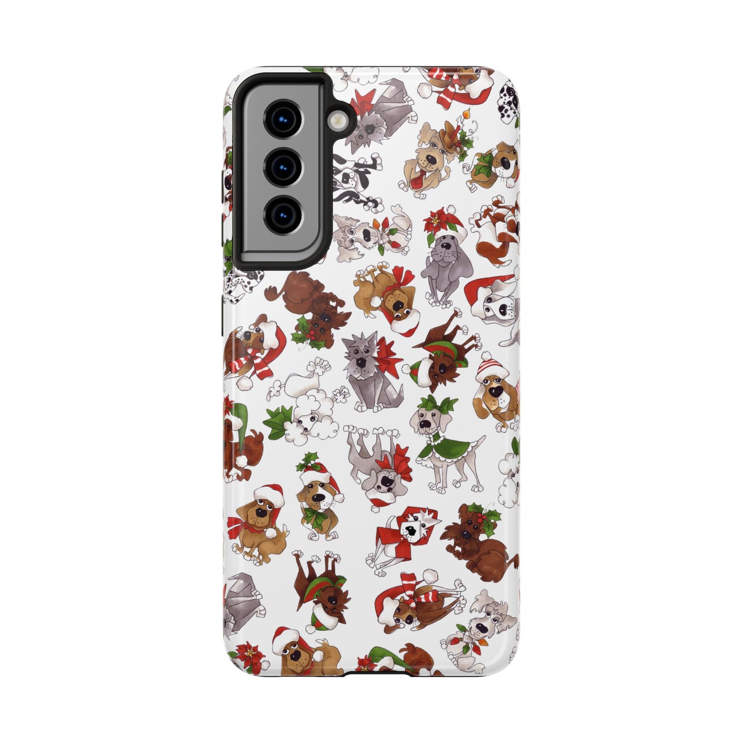 Doggie Toss White Phone Case