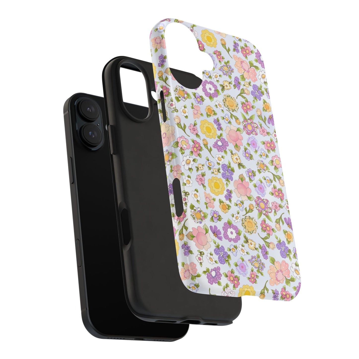 Flowery Blue Sky Phone Case