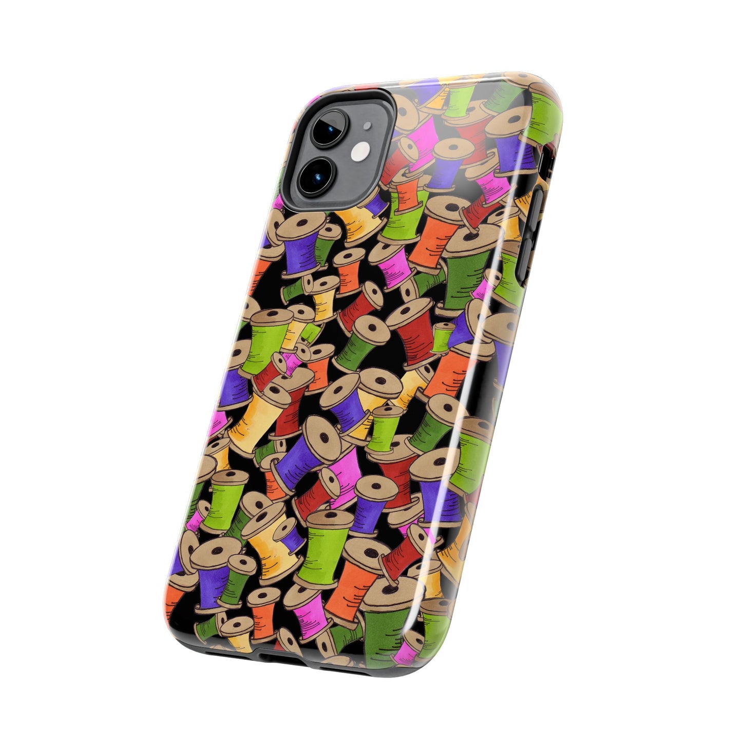 Spoolopoly Black Phone Case