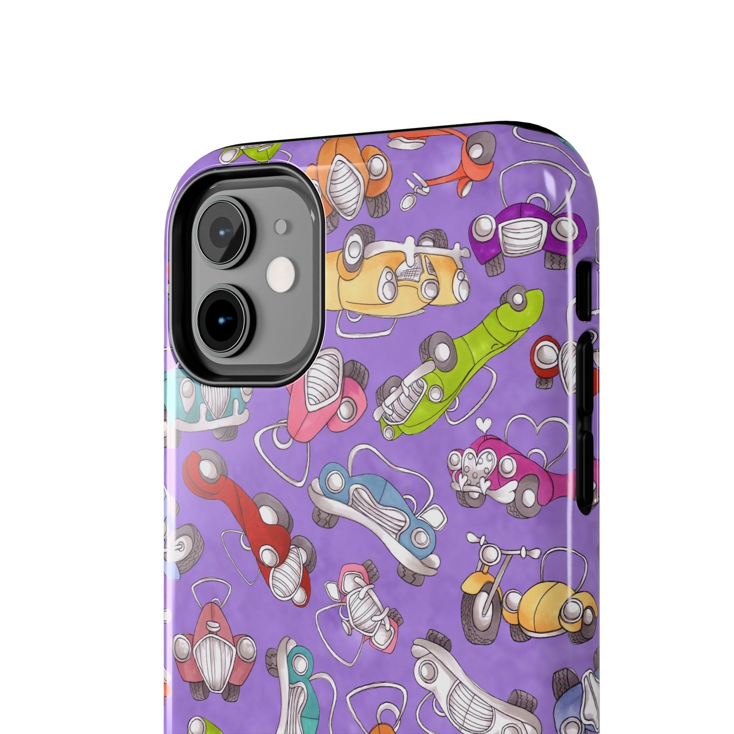 Pile Up Purple Phone Case