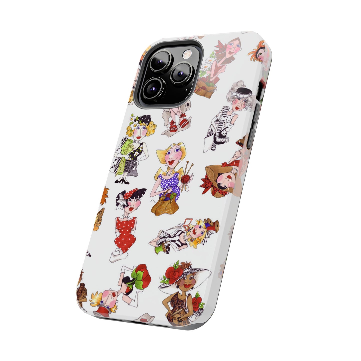 Creative Toss White Phone Case