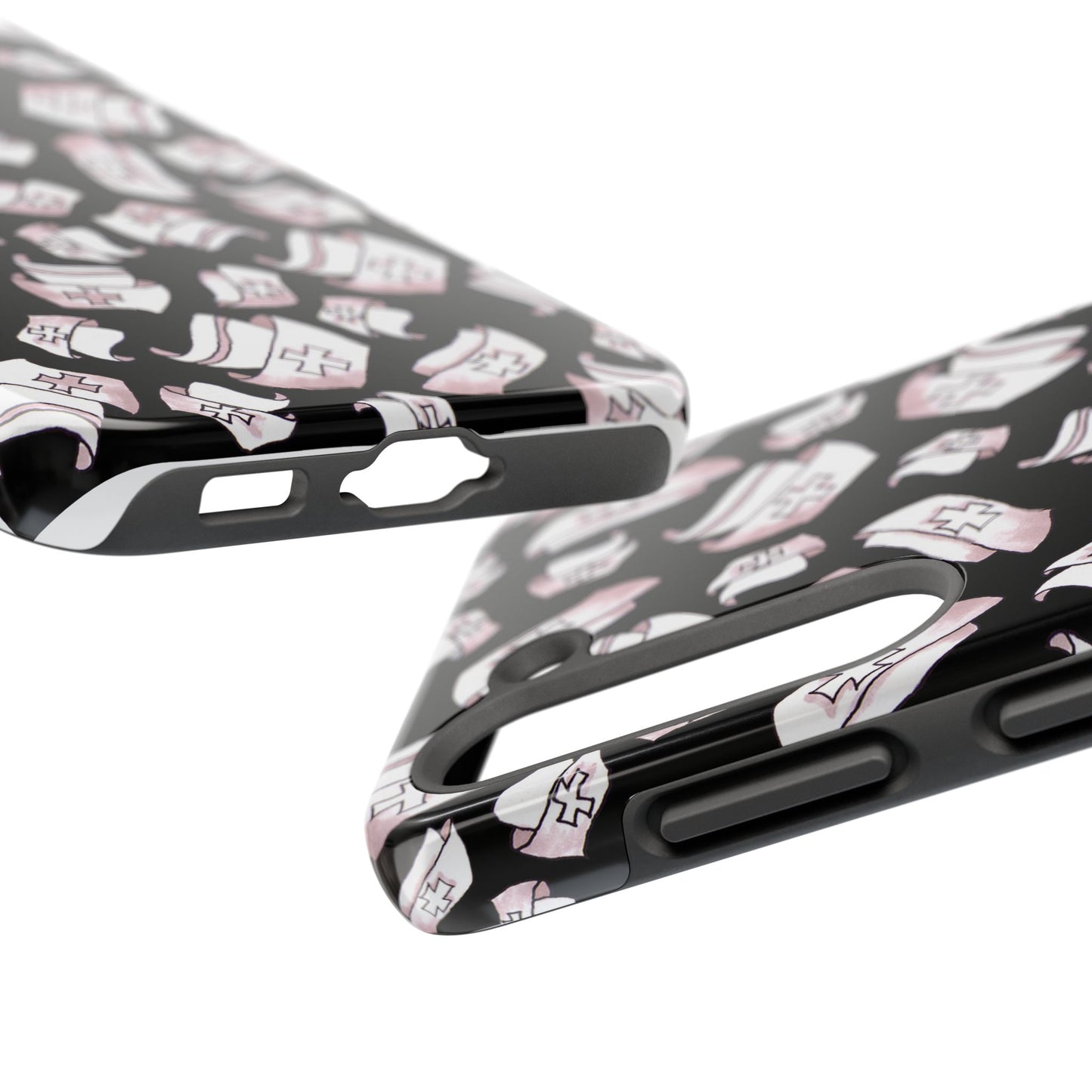 Happy Hats Black Phone Case