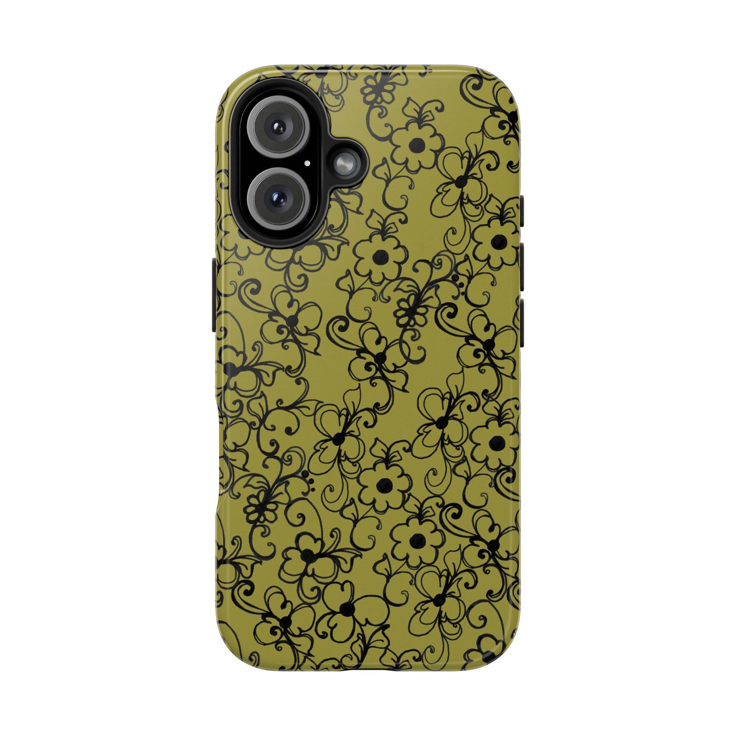 Daisy Jungle Green Phone Case