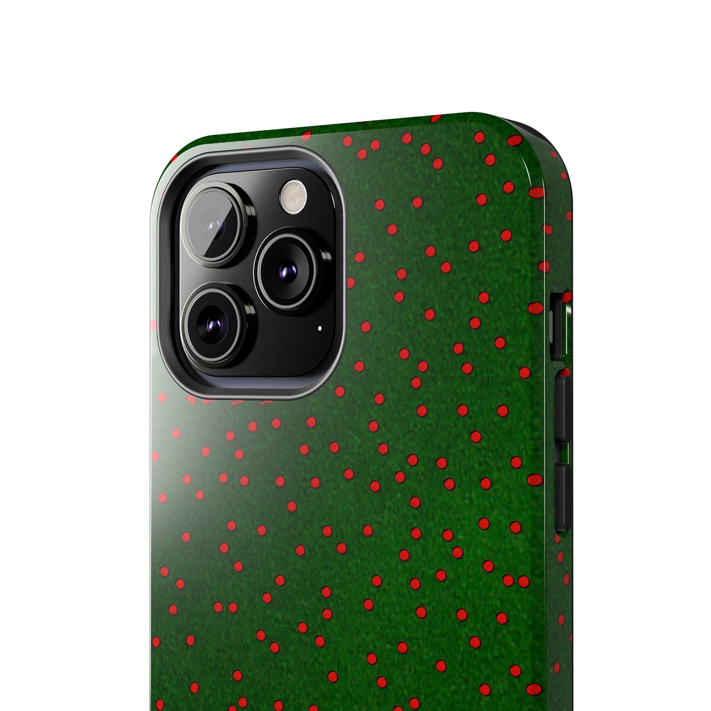 Happy Dots Green / Red Phone Case