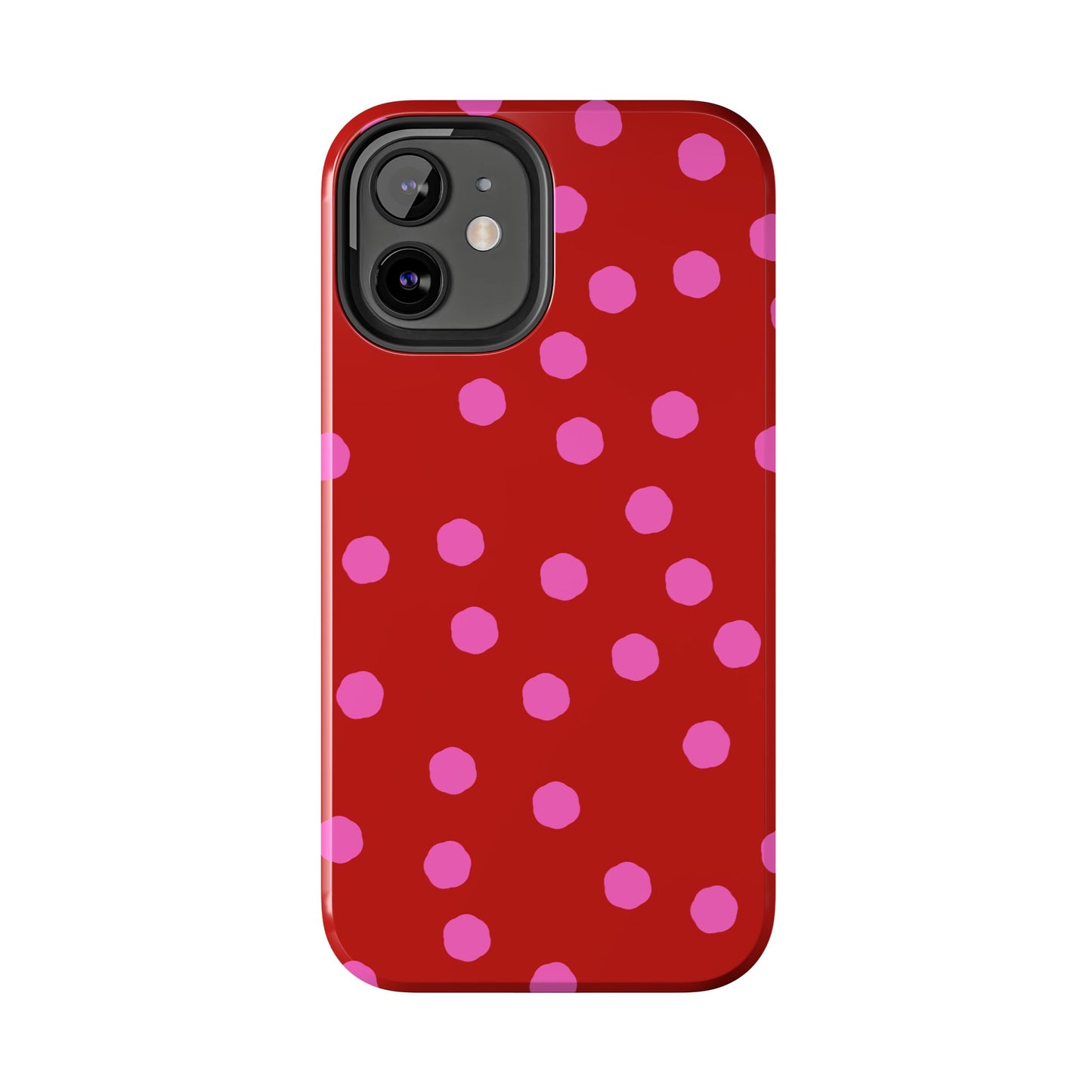 Jumbo Dots Red / Pink Phone Case