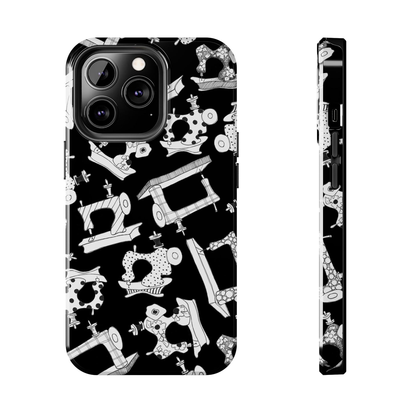 Sew Essential Black Phone Case