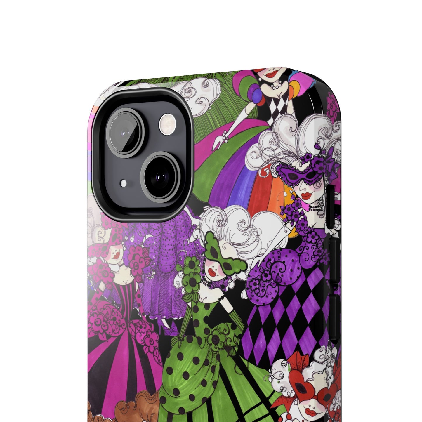 Crowded Dance Floor Black Phone Case