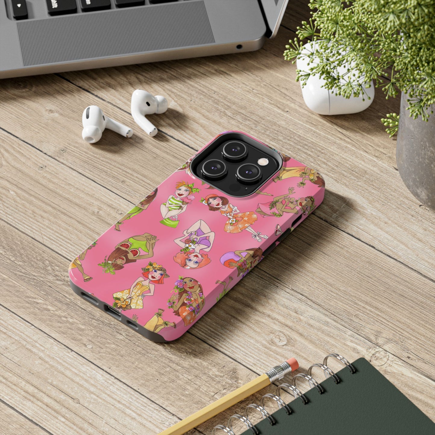 Island Toss Pink Phone Case