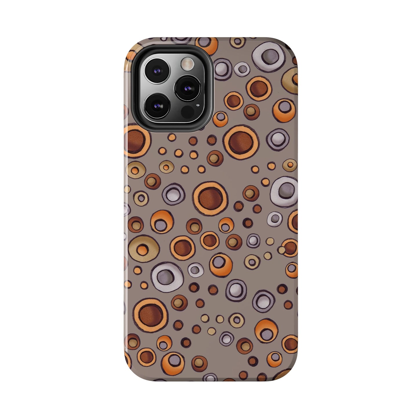 Doggy Dots Gray Phone Case