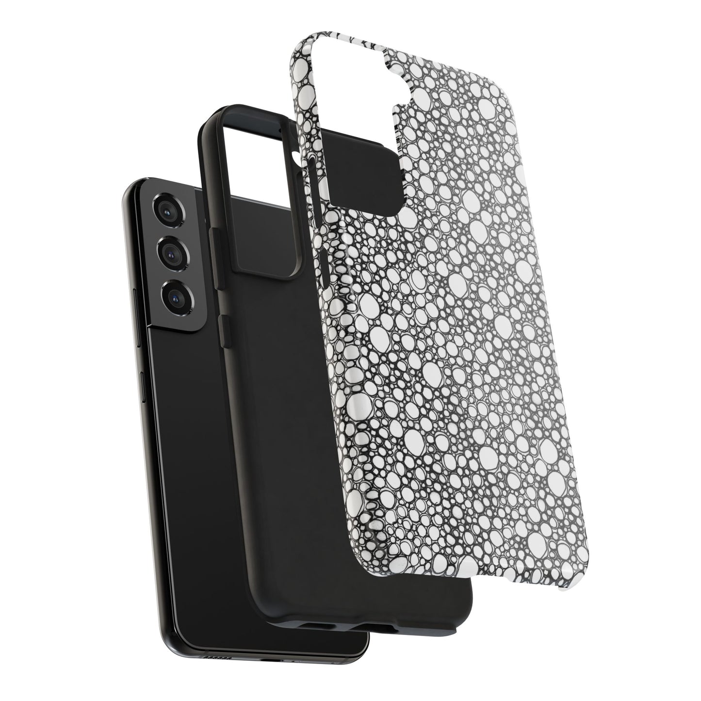 Air Bubbles Black Phone Case
