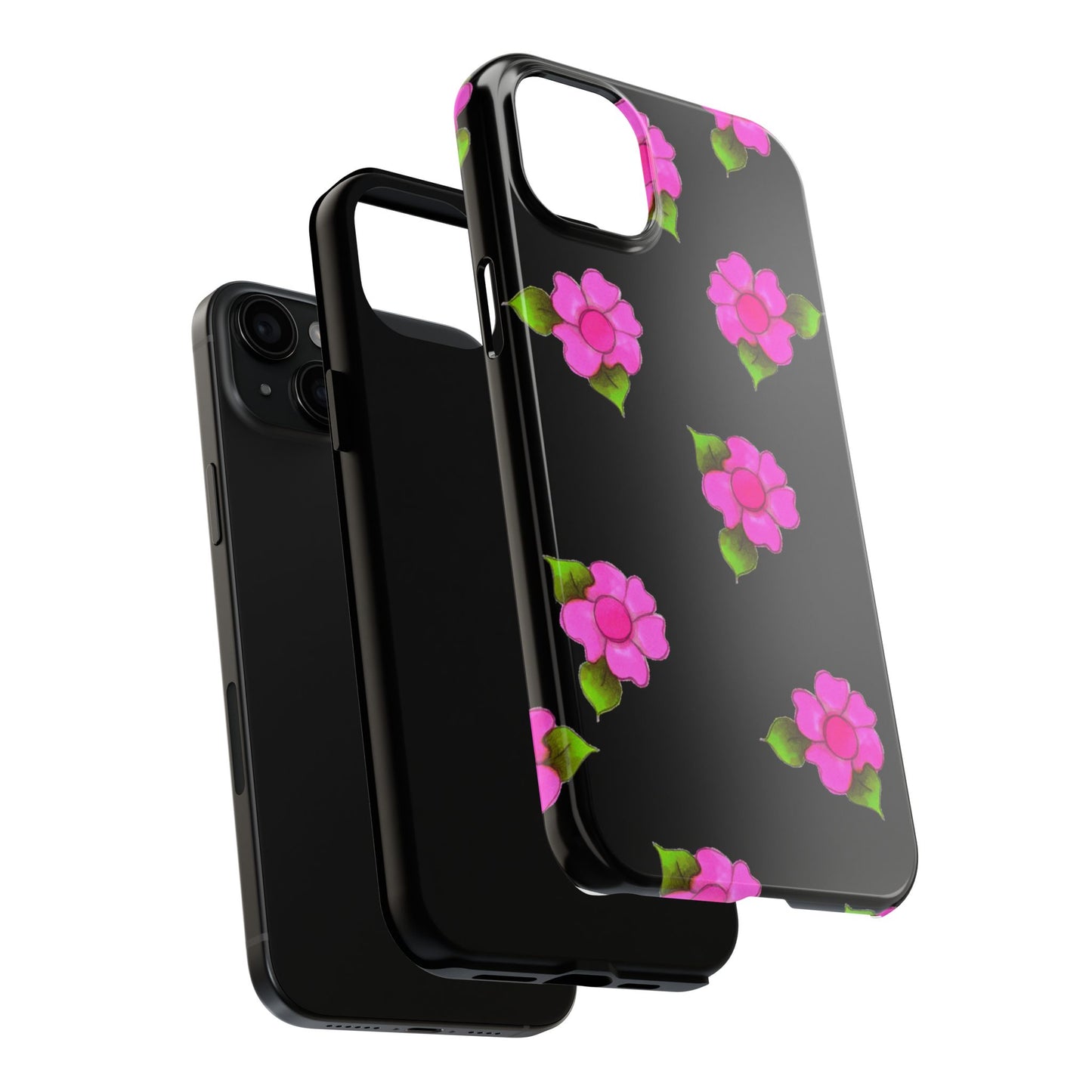 Daisies Cerise Phone Case