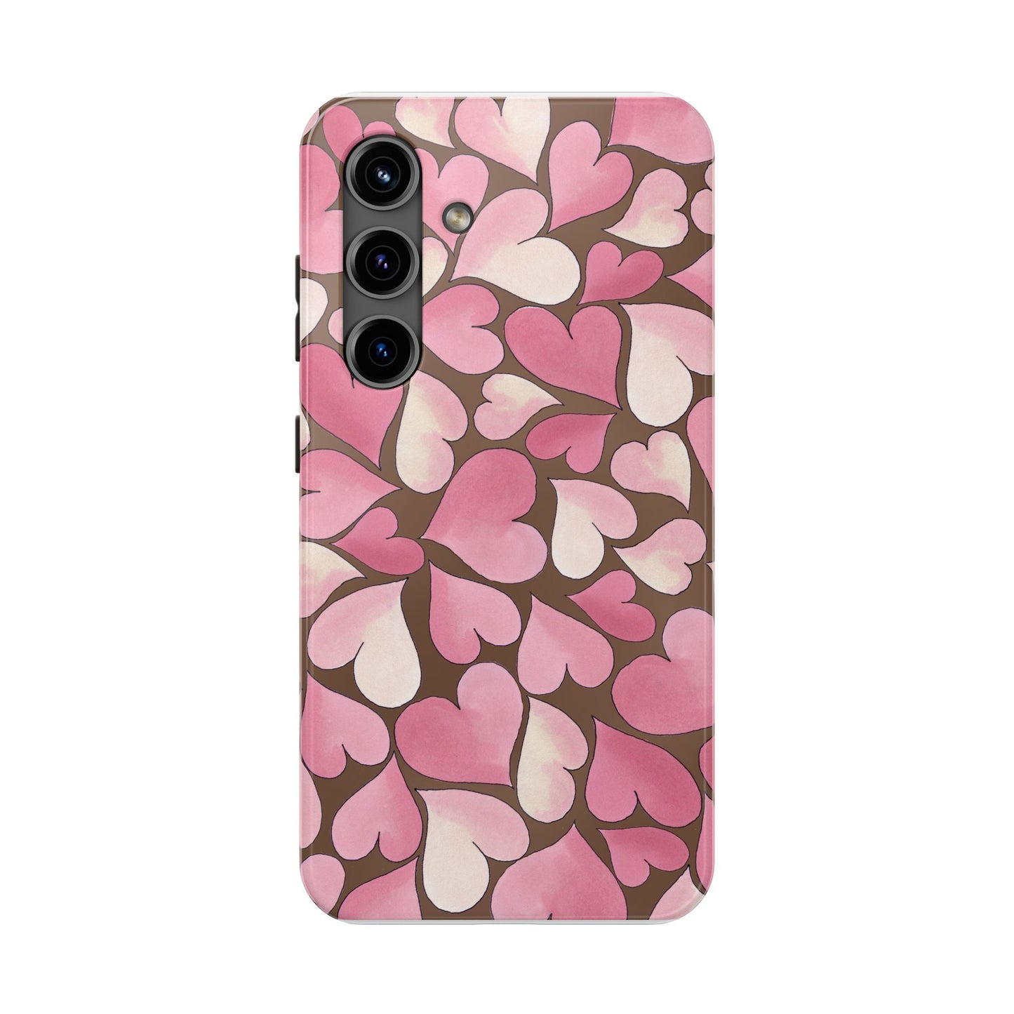Hearts Chocolate Phone Case