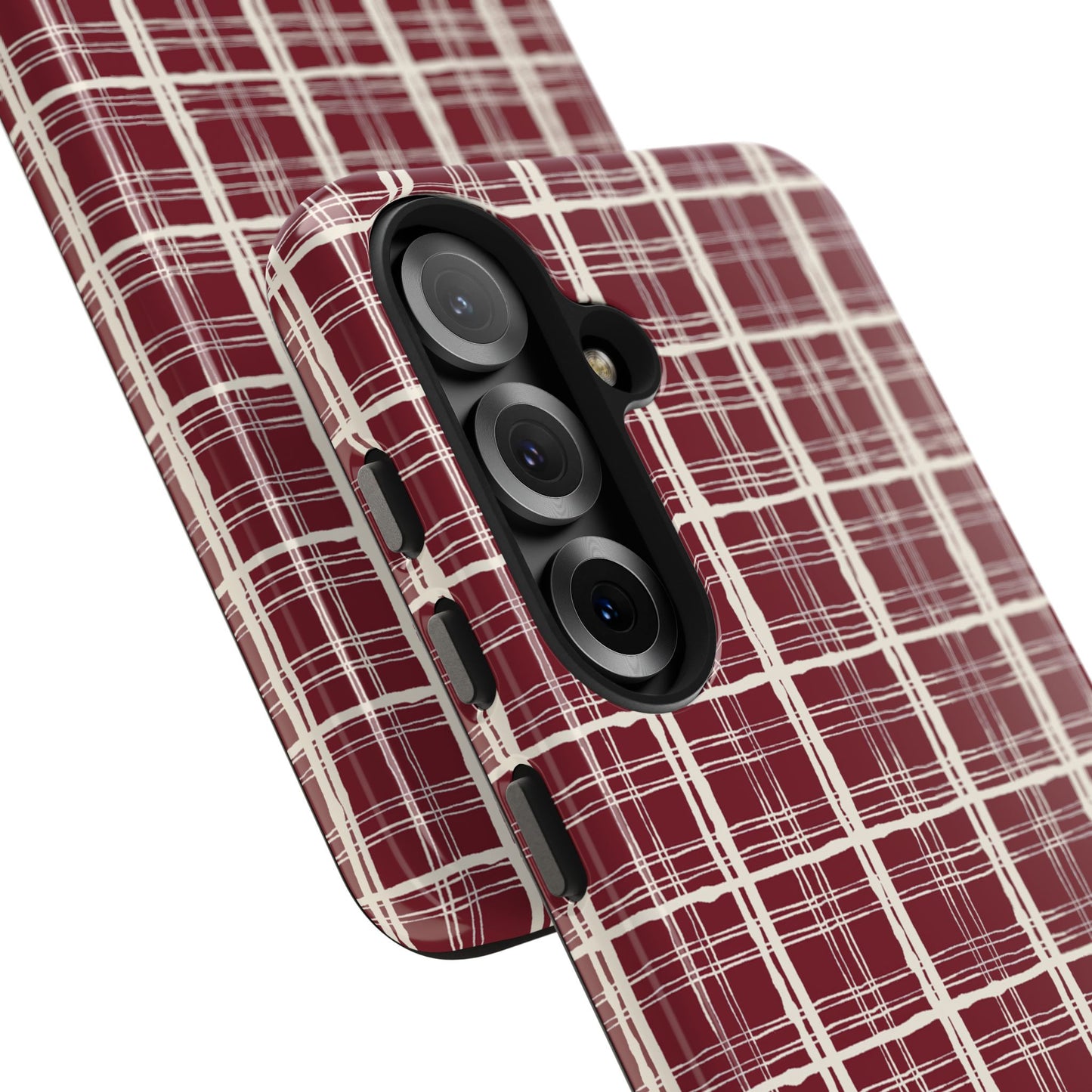 Red Plaid Phone Case