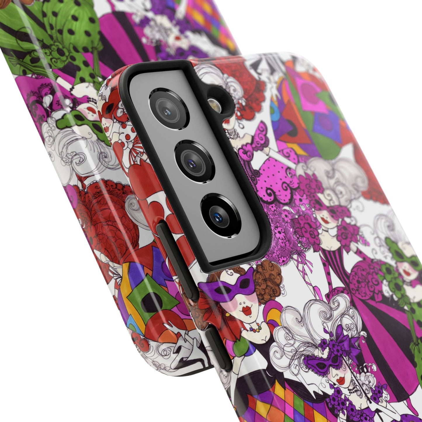 Crowded Dance Floor White Phone Case