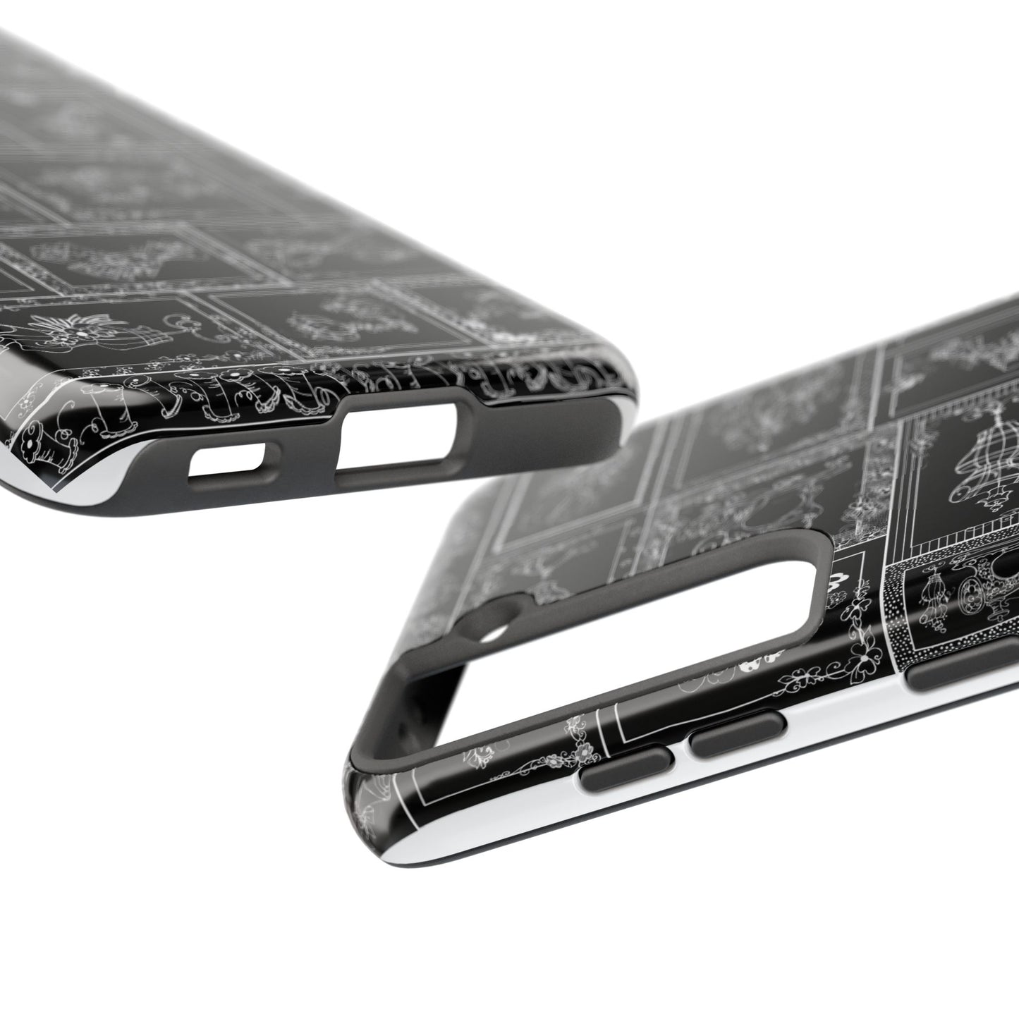 Sew Fancy Black Phone Case