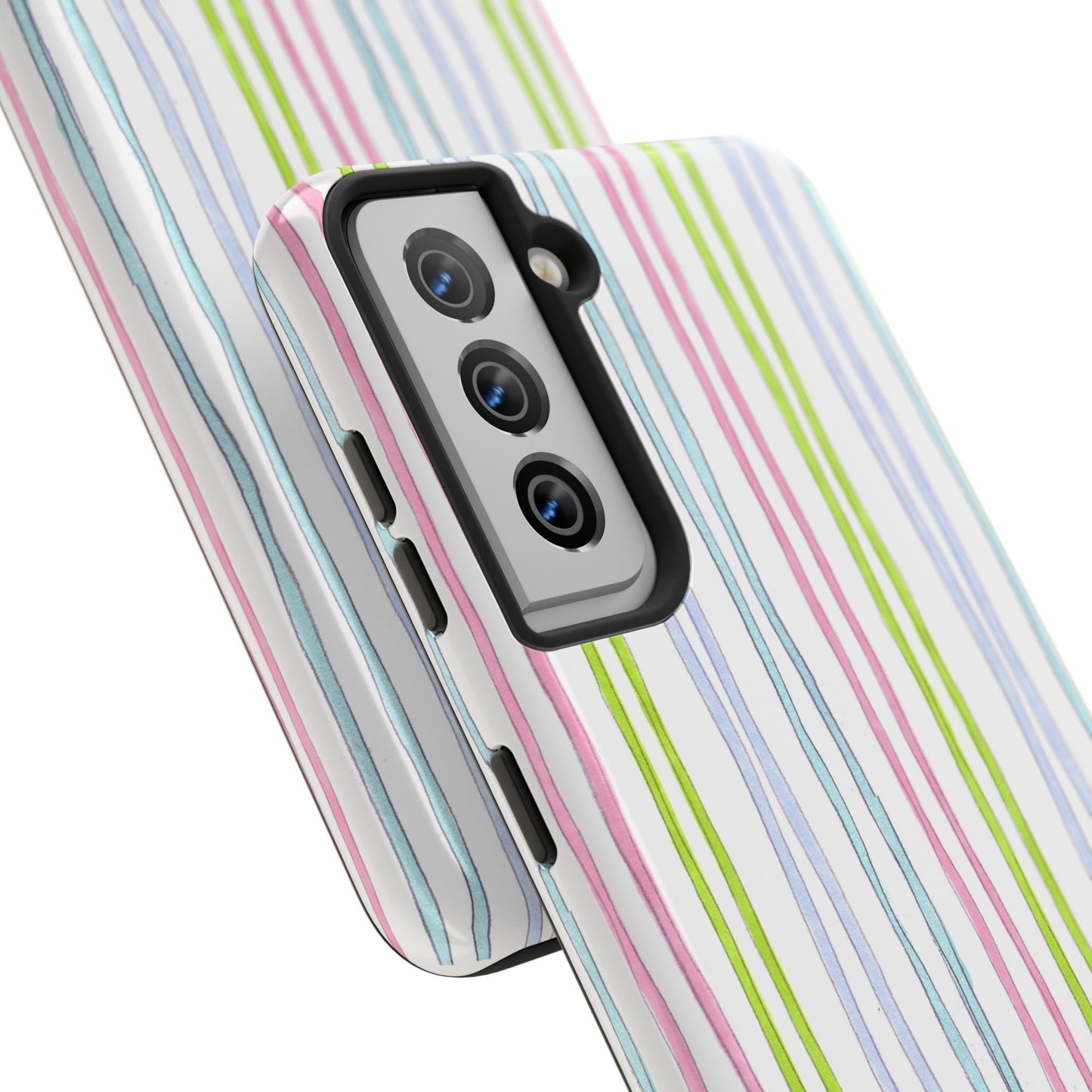 Belle Stripe White Phone Case