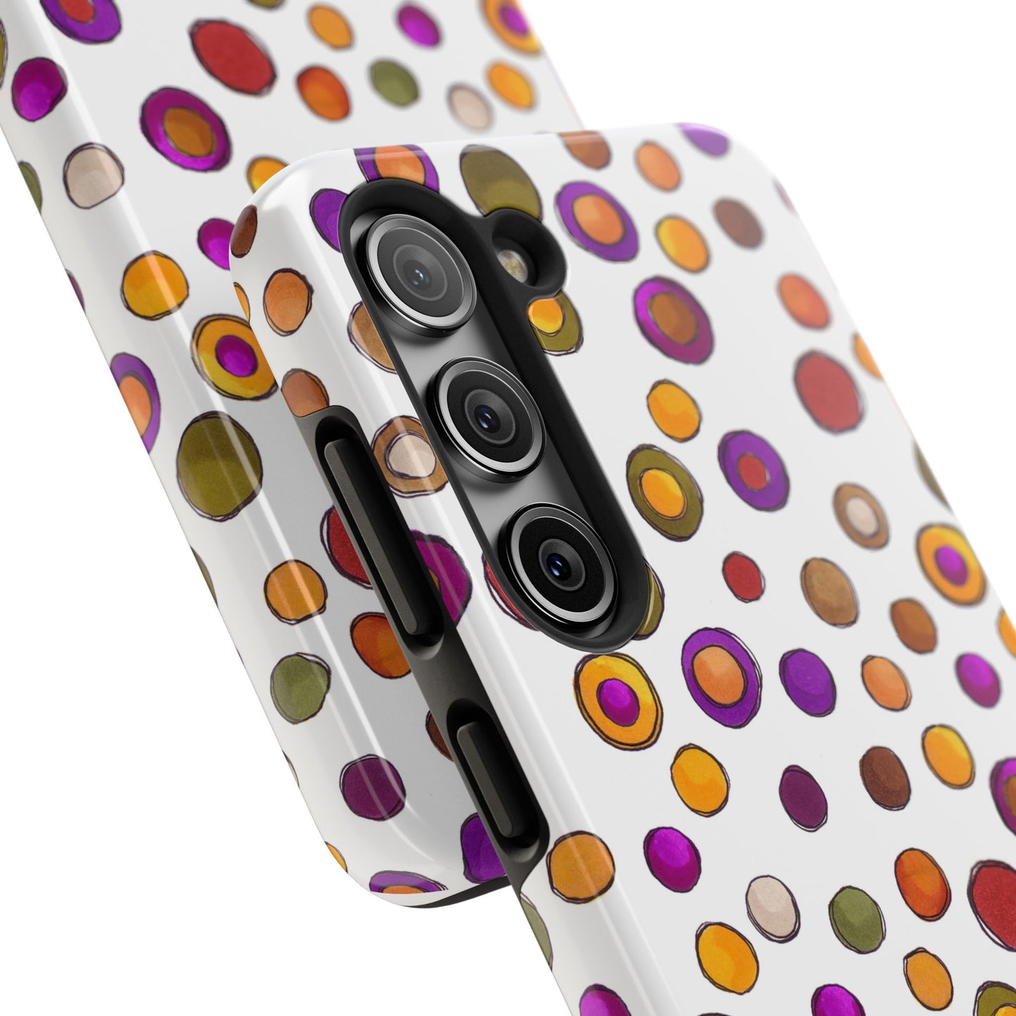 Sesame Dot White Phone Case