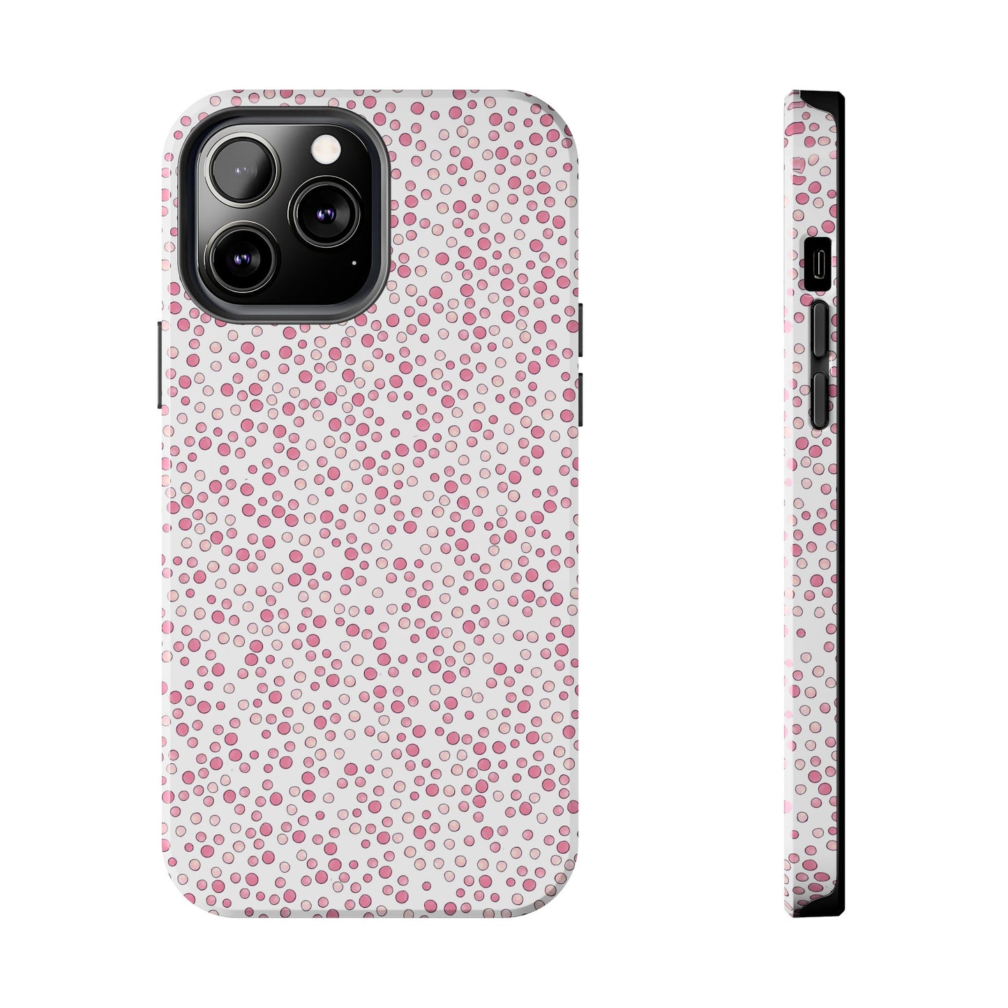 Water Spot Pink / White Phone Case