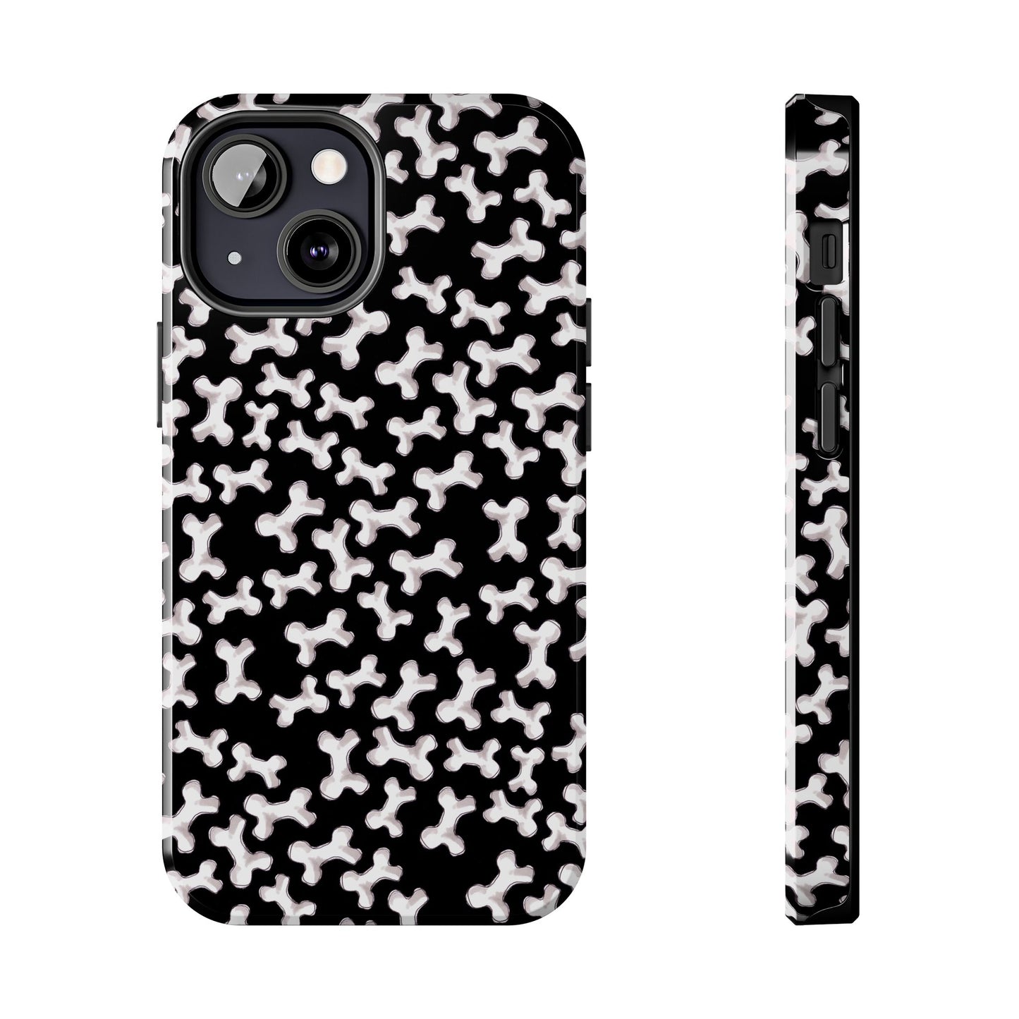 Bones a Lot Black Phone Case