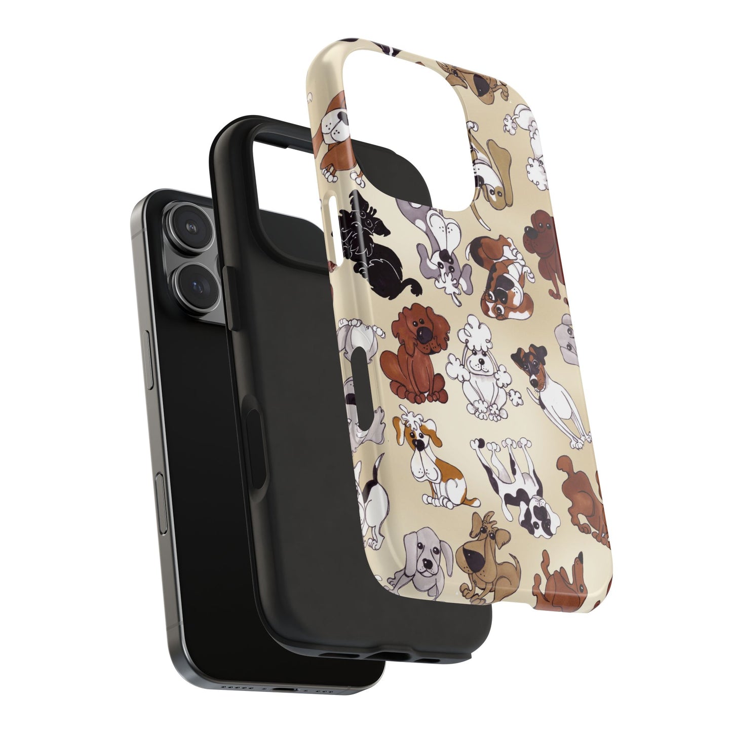 Tossed Doggies Bone Phone Case