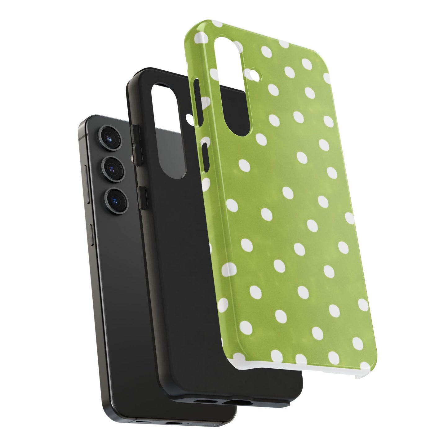 Plump Dots Green Phone Case