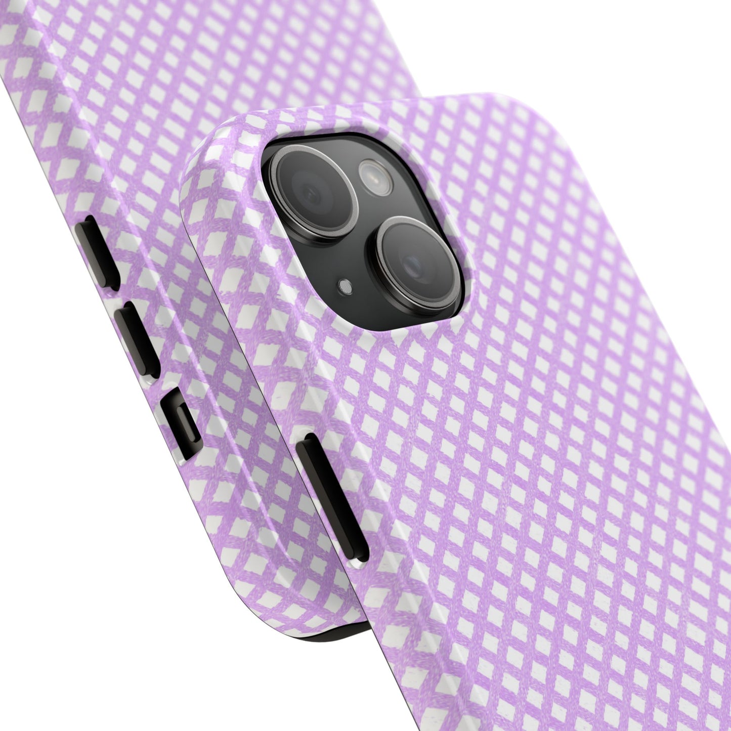 Bias Check Lilac Phone Case