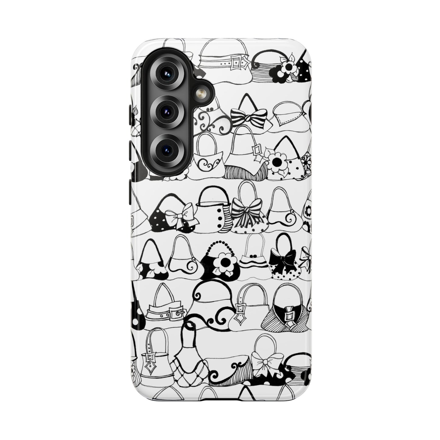 Purse Shelf White Phone Case