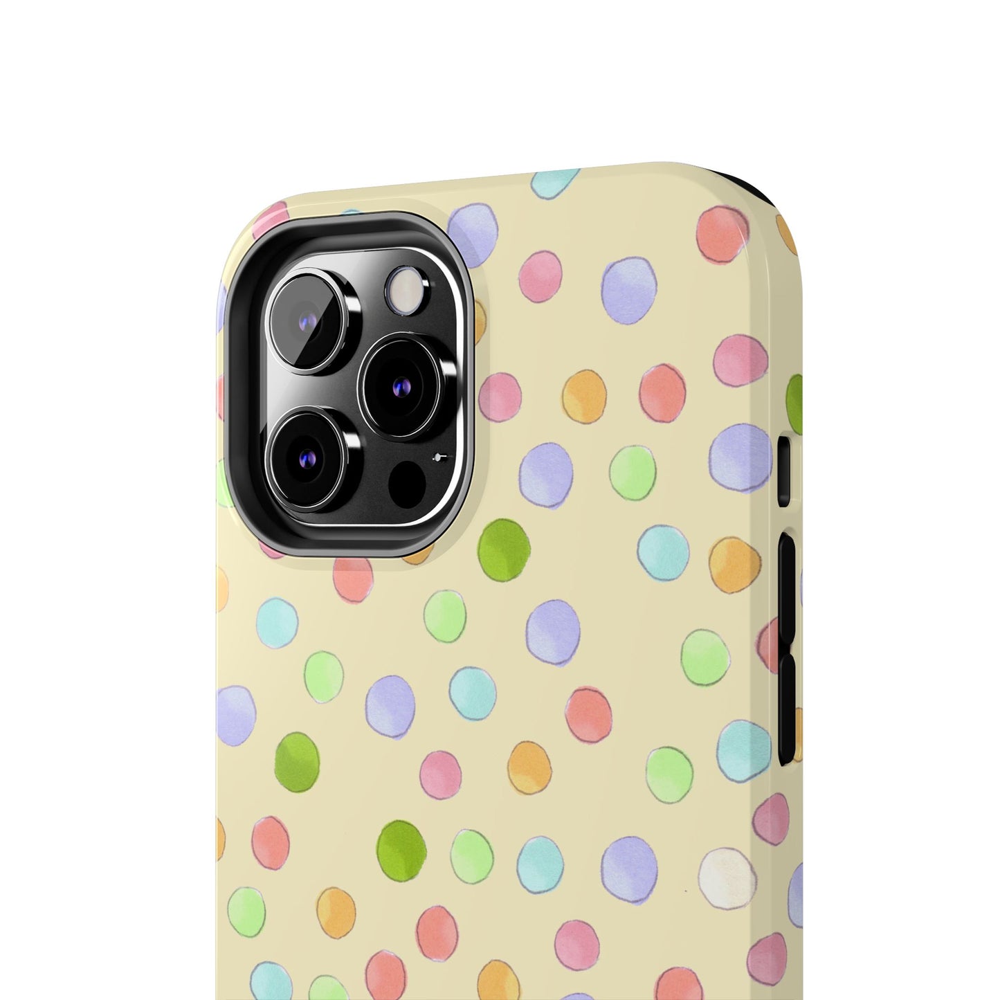 Happy Dots Yellow Phone Case