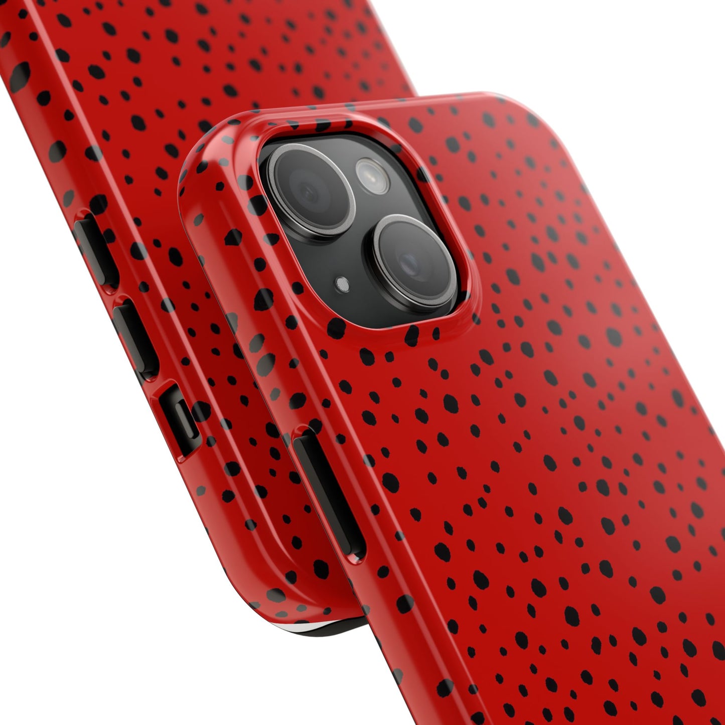 Pepper Dots Red / Black Phone Case