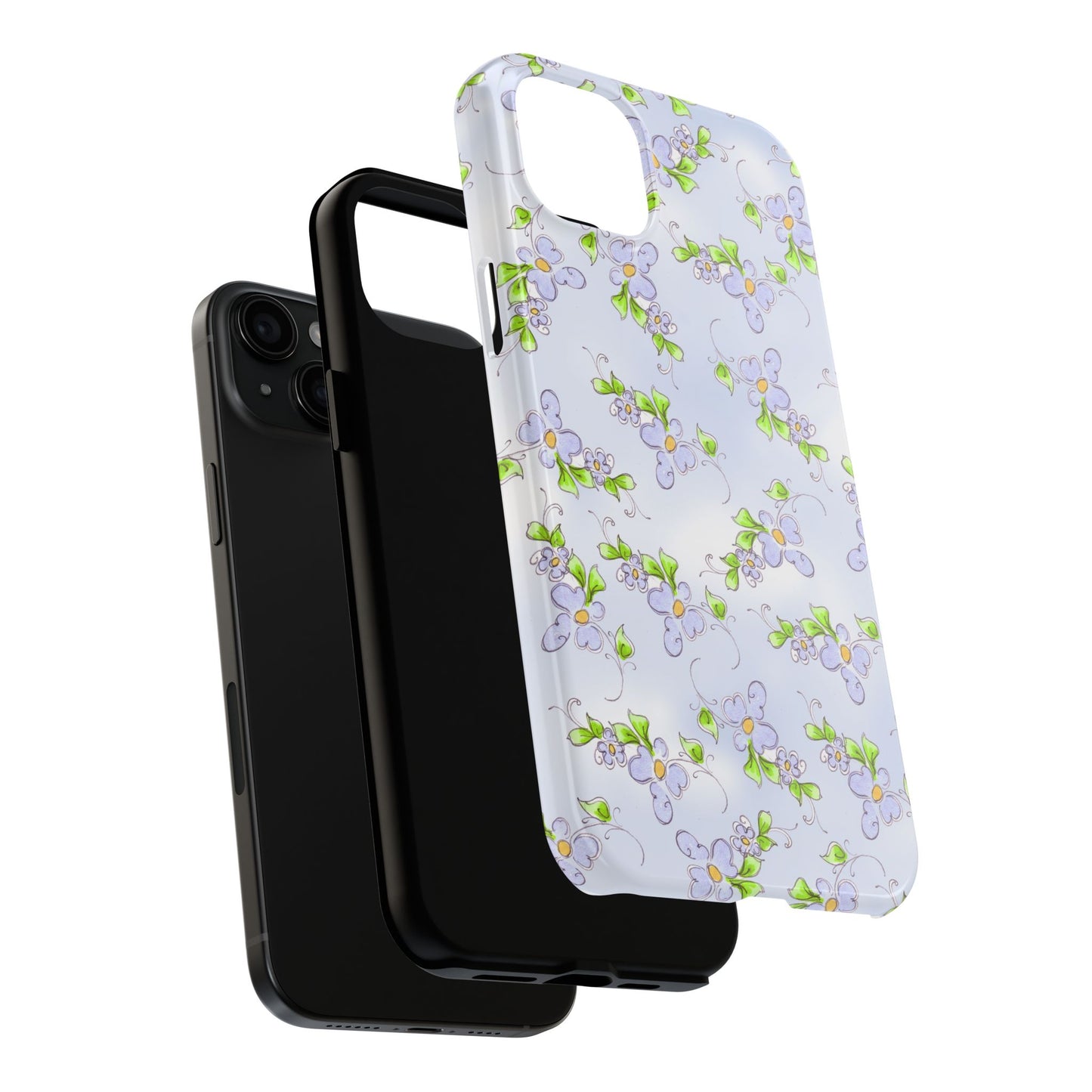 Forget Me Knots Blue Phone Case