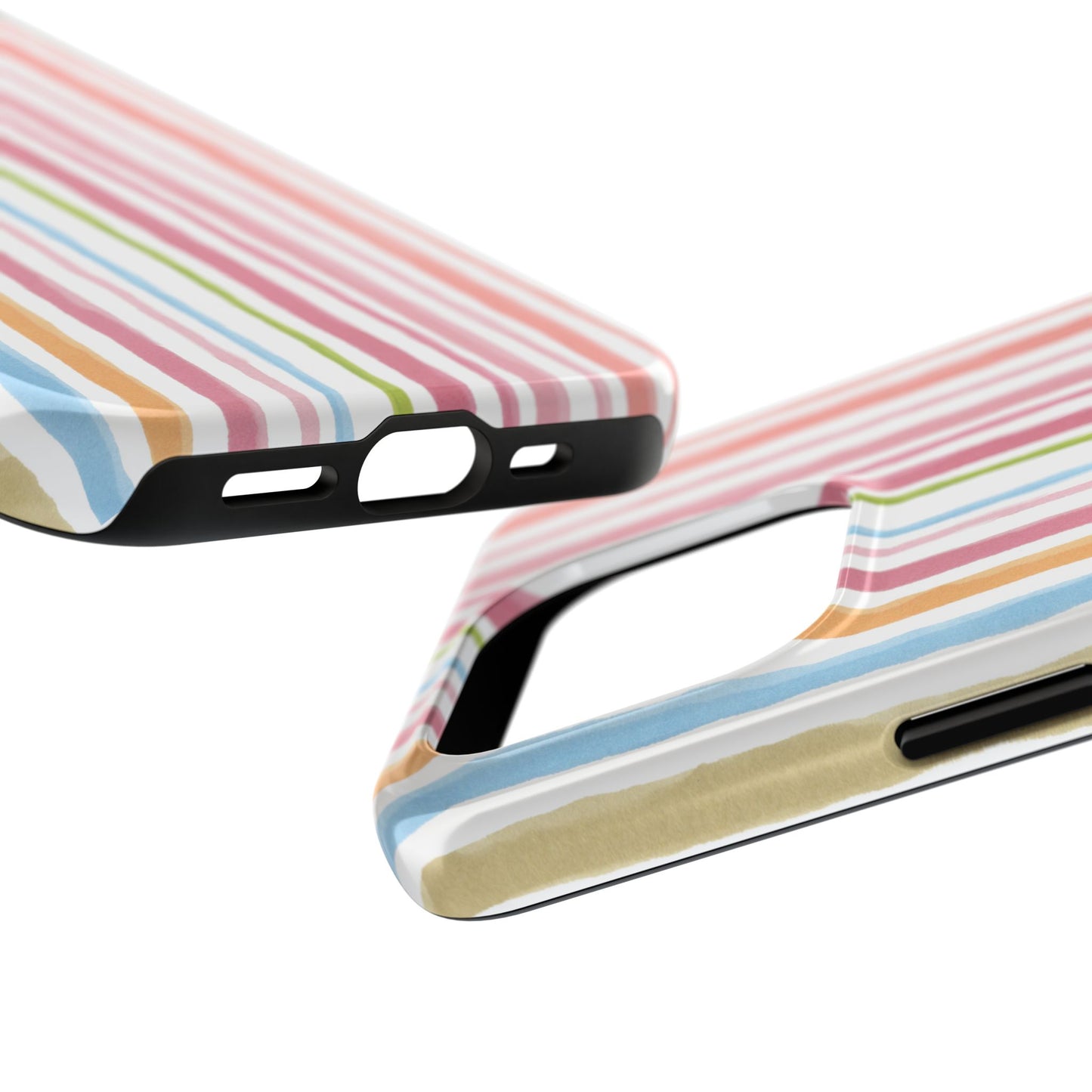 Swim Stripe Pastel Phone Case