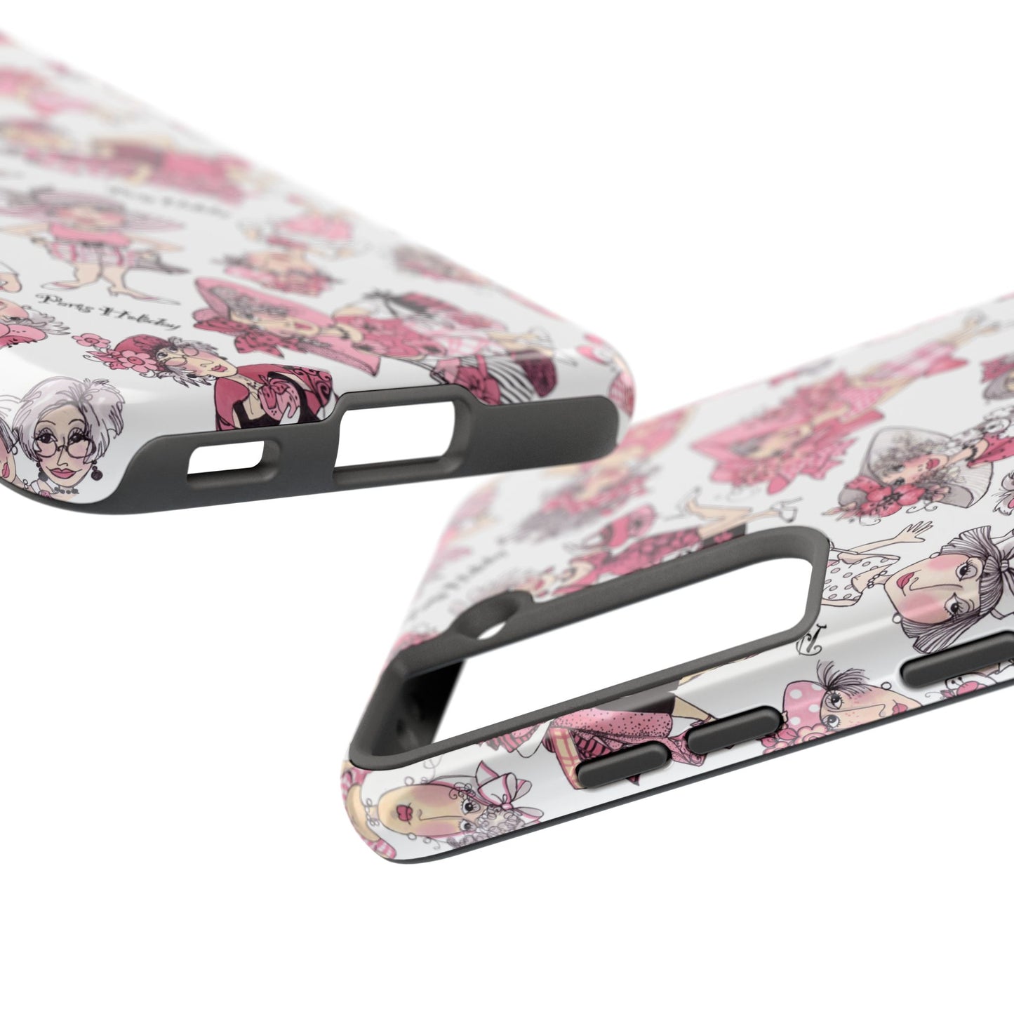 Parisians White Phone Case