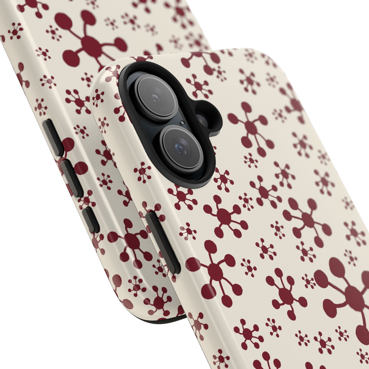 Jacks Ivory / Red Phone Case