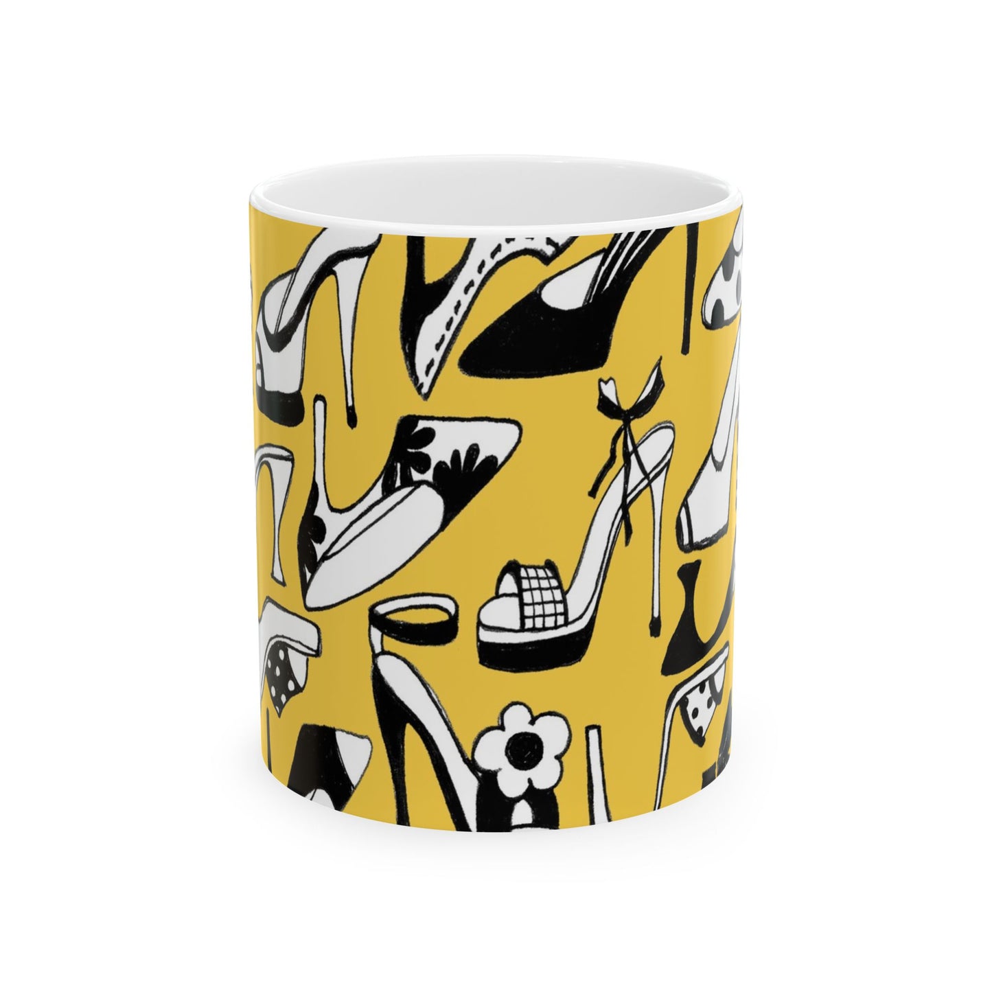 A Few Shoes Yellow Cup