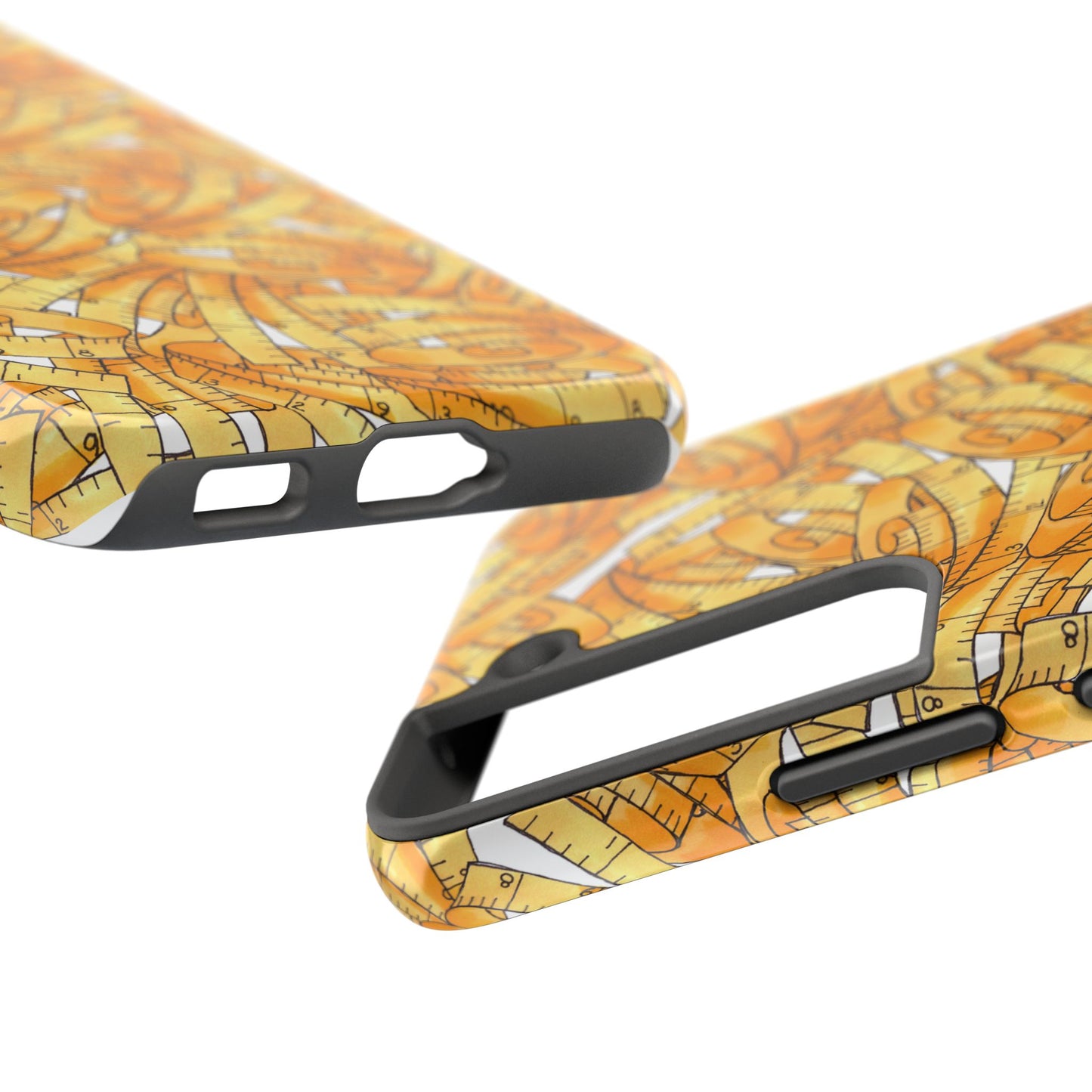 Tape Storm White / Yellow Phone Case