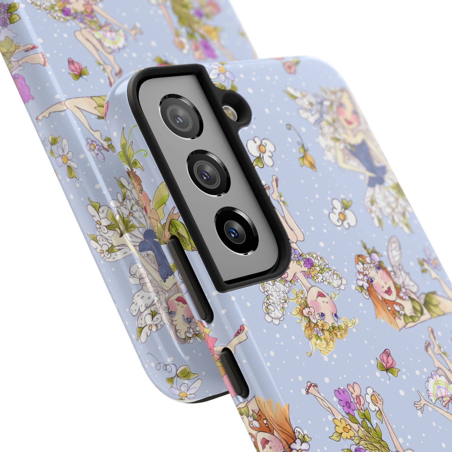 Tossed Fairies Blue Phone Case