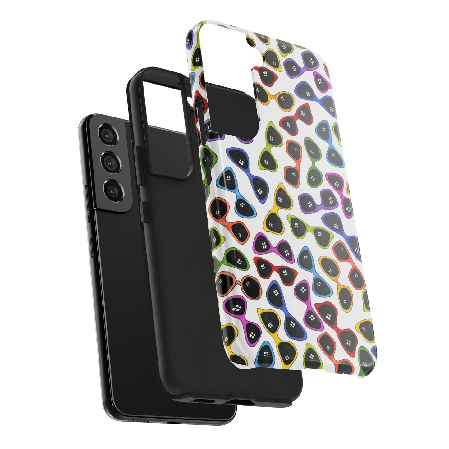 Shades White Phone Case