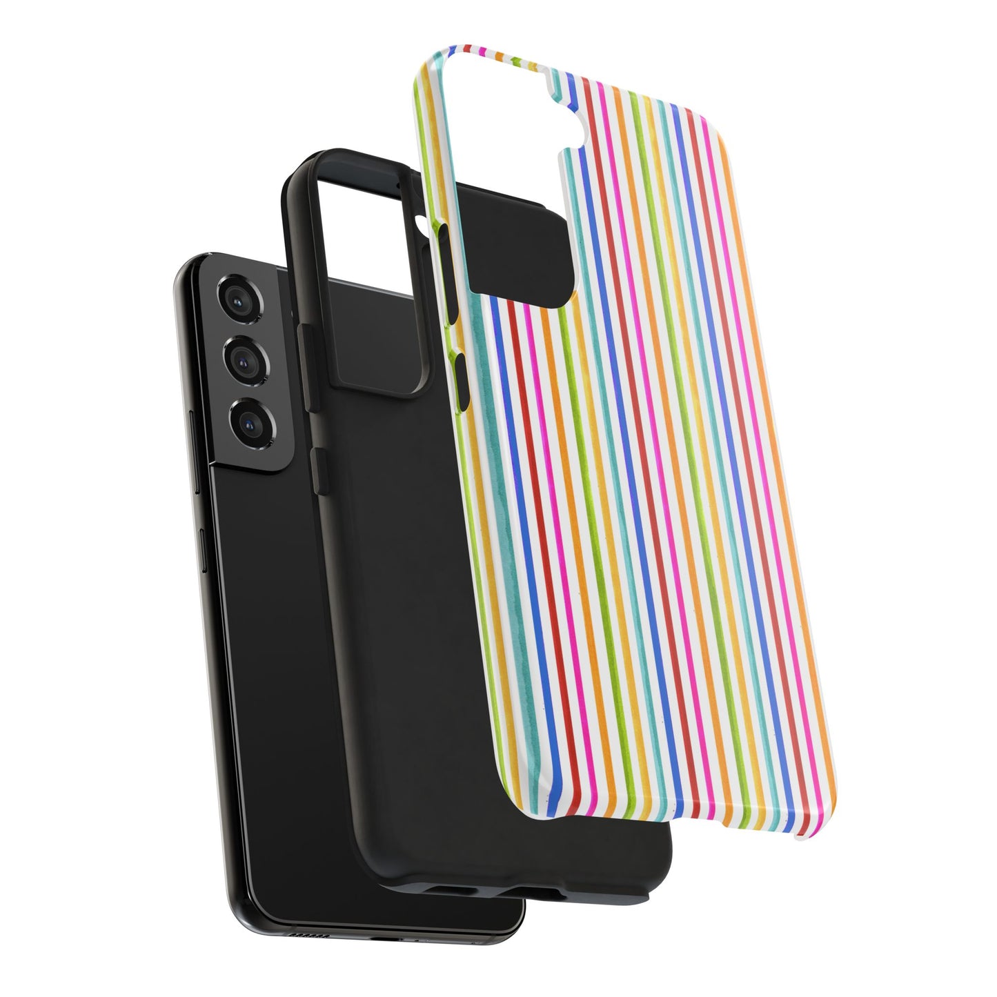 Cool Stripe White Phone Case