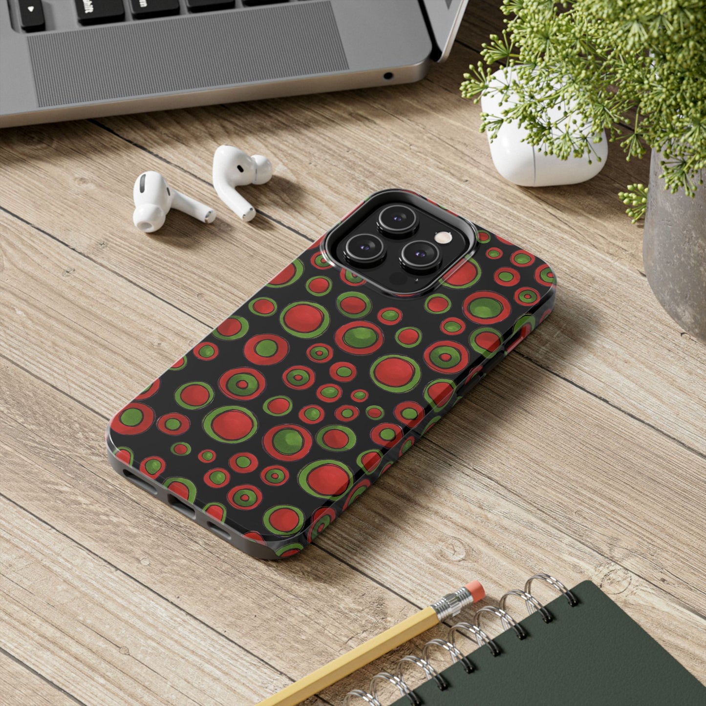 Holidot Black Phone Case