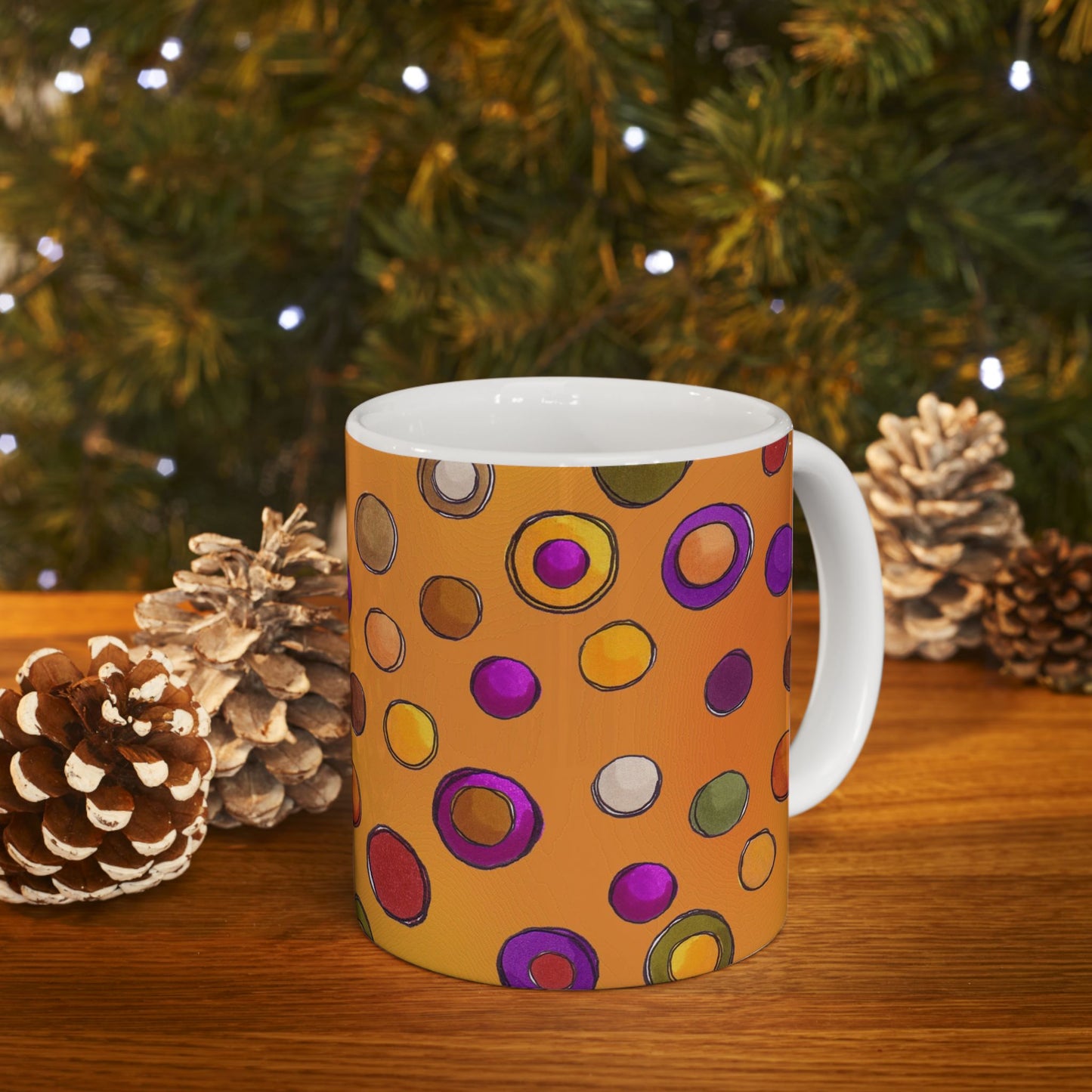 Double Dot Yellow Cup