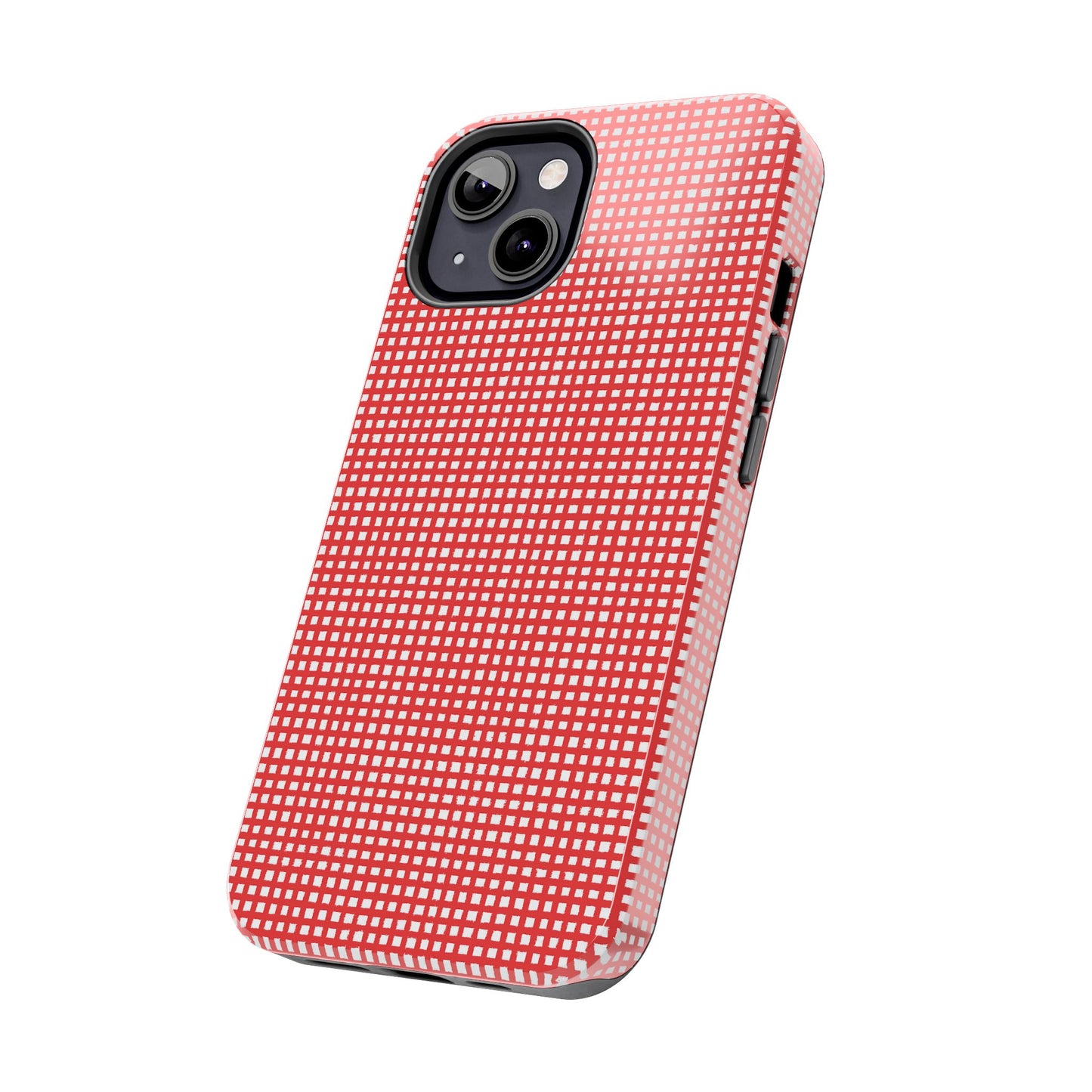 Chipper Check Red Phone Case