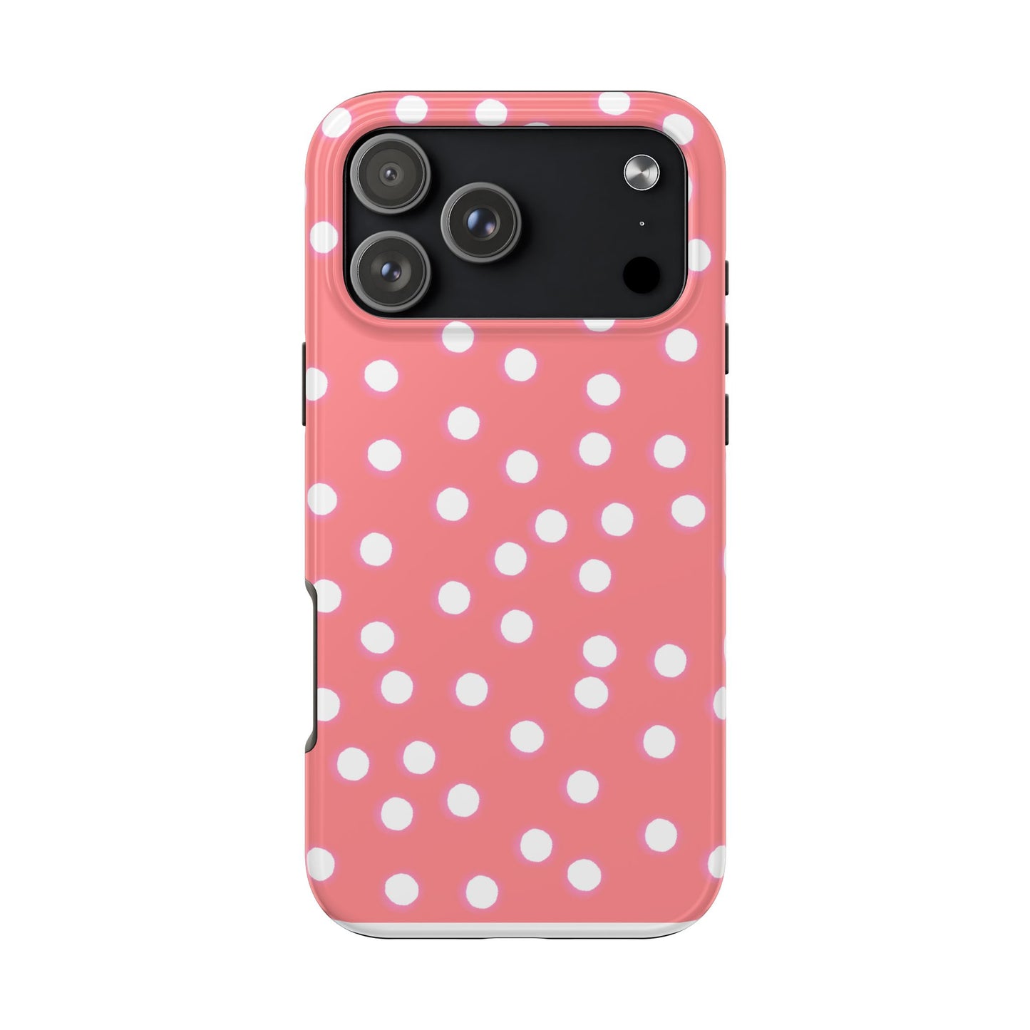 Plump Dots Coral Phone Case