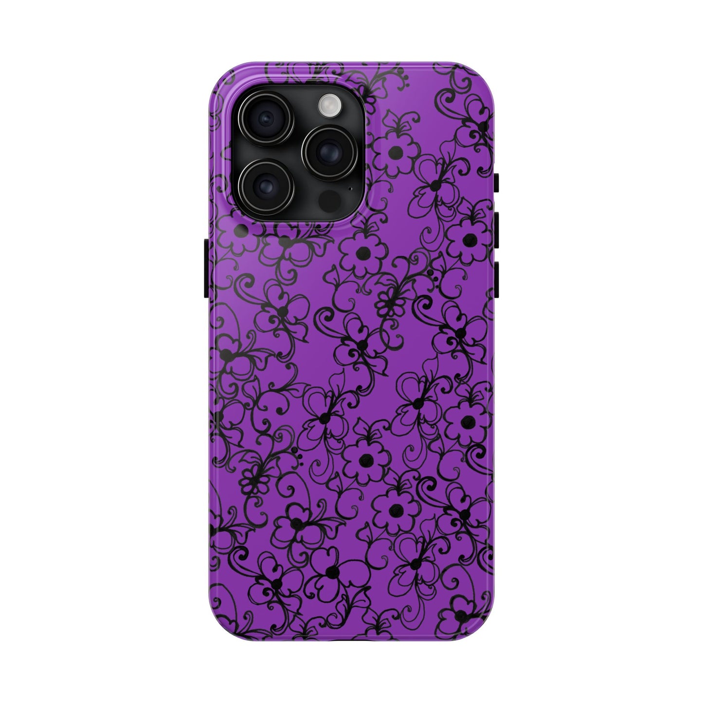 Daisy Jungle Purple Phone Case