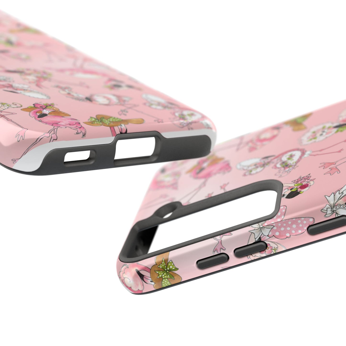 Tossed Flams Pink Phone Case