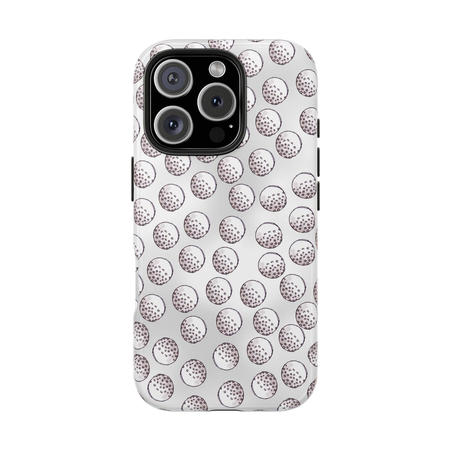 Ball Dots Gray Phone Case