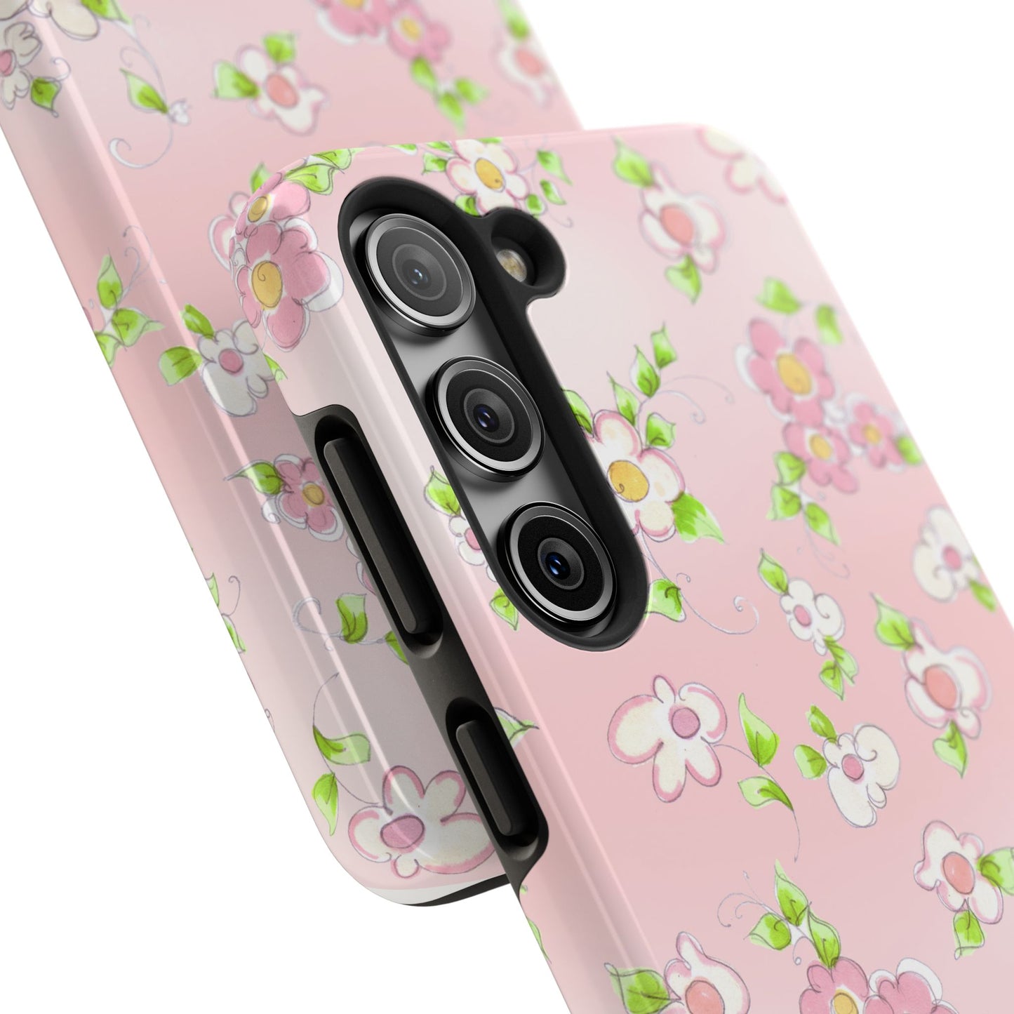 Precious Posies Pink Phone Case
