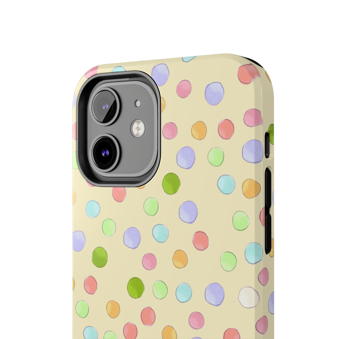 Happy Dots Yellow Phone Case
